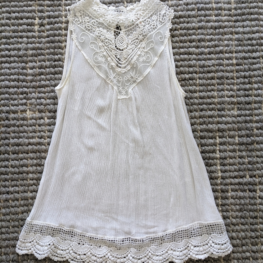 Lace Detail Tank Top